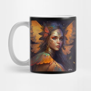 butterfly fairy ecopop art Mug